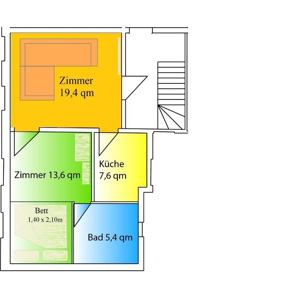 Schwerin Apartment Am Pfaffenteich 1. Obergeschoss Zewnętrze zdjęcie